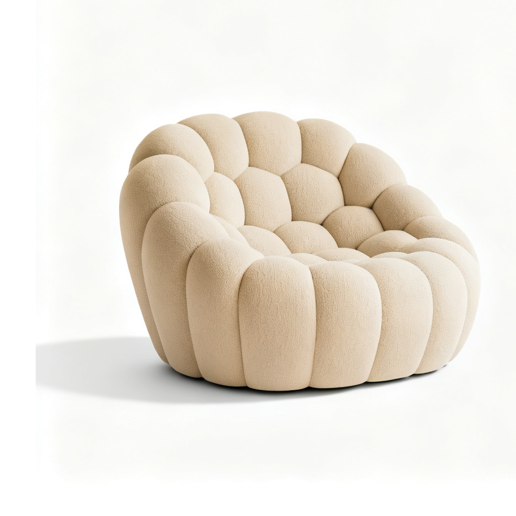 Canapé Nuage — Beige, 1 place
