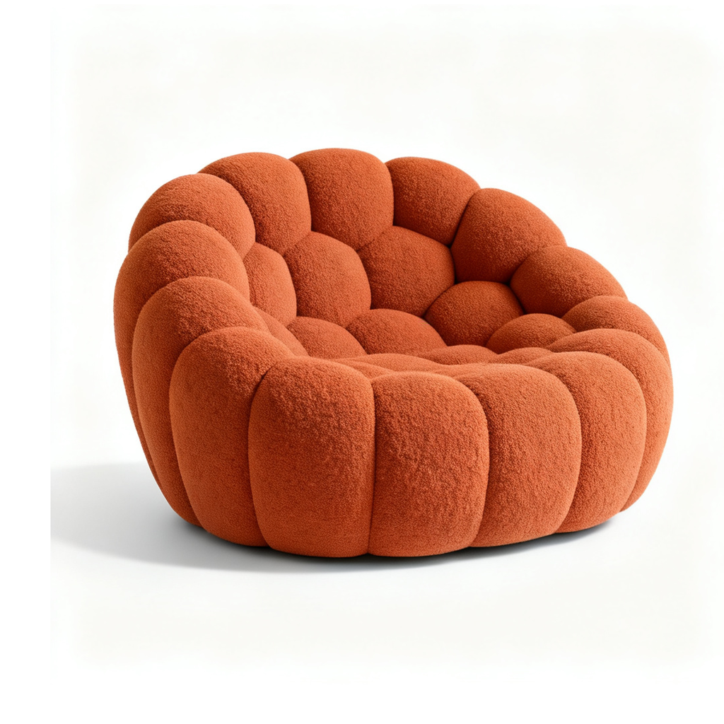 TEST Canapé Nuage — Terracotta, 1 place