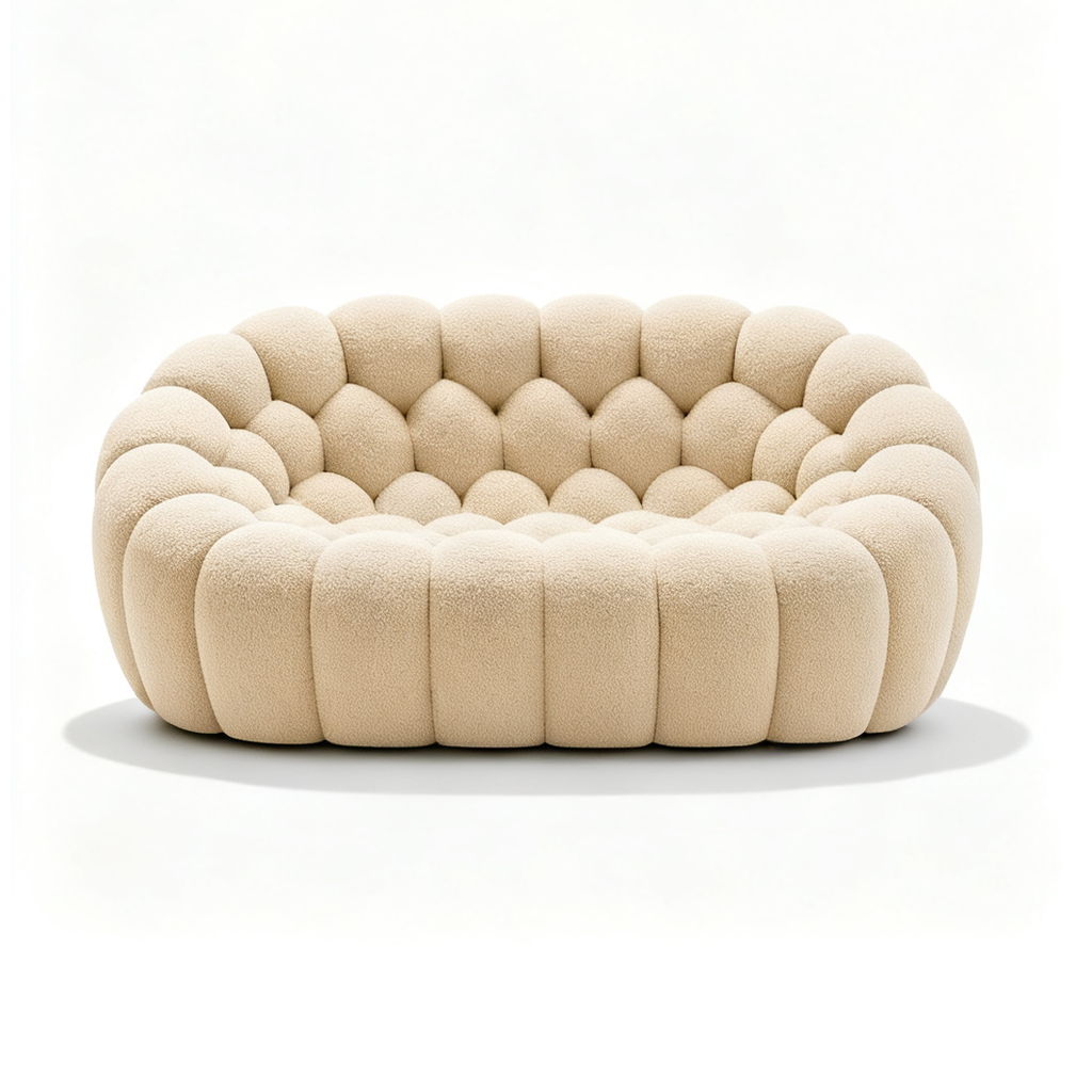 Canapé Nuage — Beige, 2 places