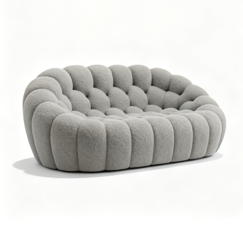 Canapé Nuage — Gris, 2 places