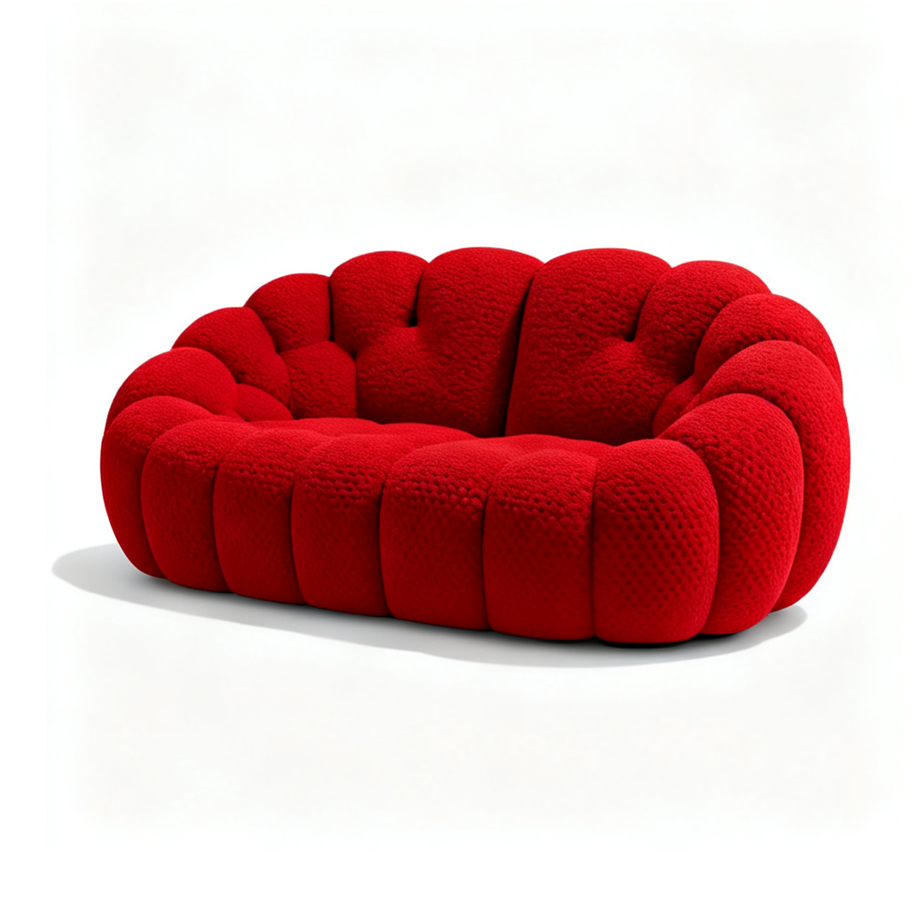 Canapé Nuage — Rouge, 2 places