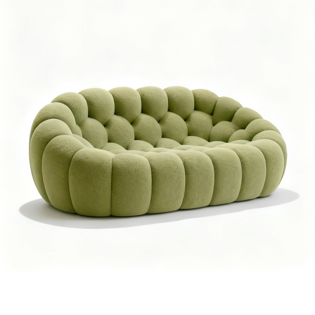 Canapé Nuage — Vert sauge, 2 places