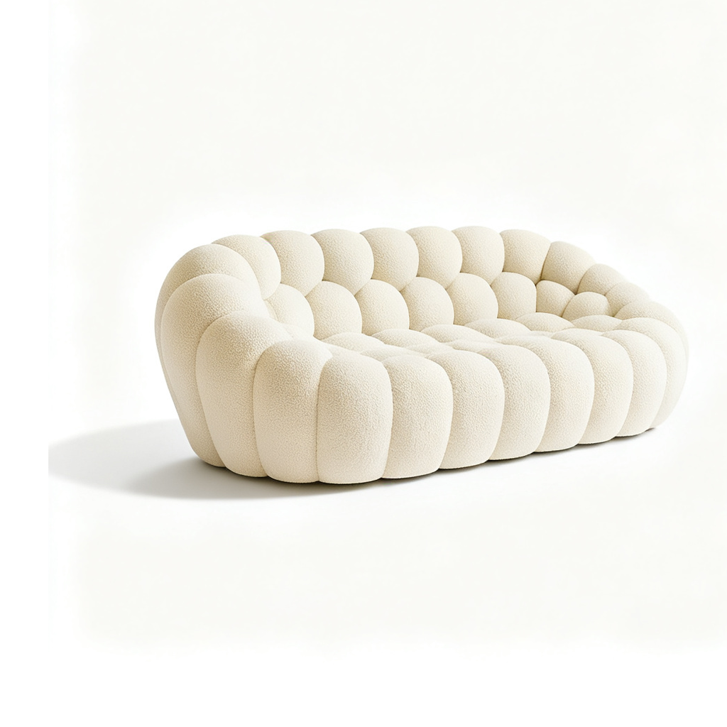 Canapé Nuage — Écru, 3 places