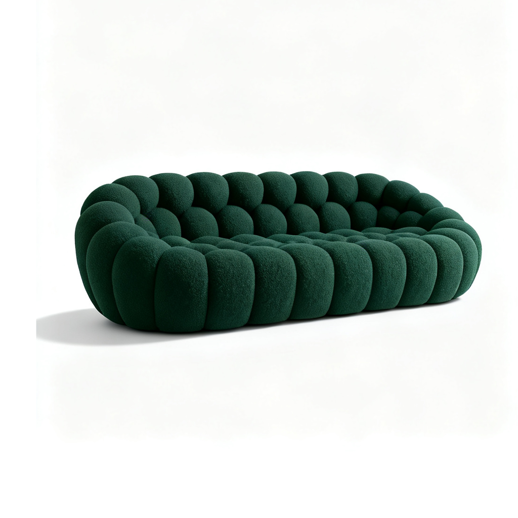 Canapé Nuage — Vert, 3 places