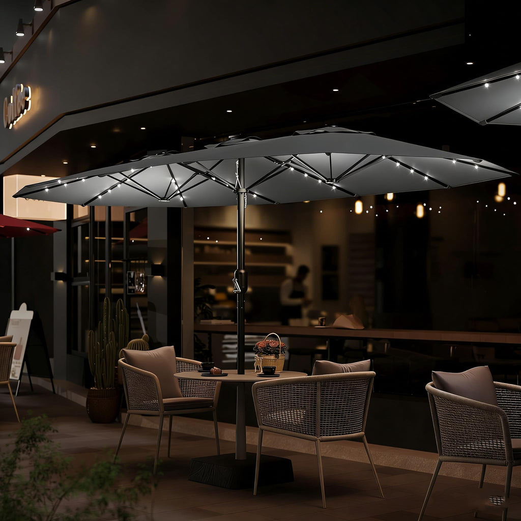 Parasol Rectangulaire LED