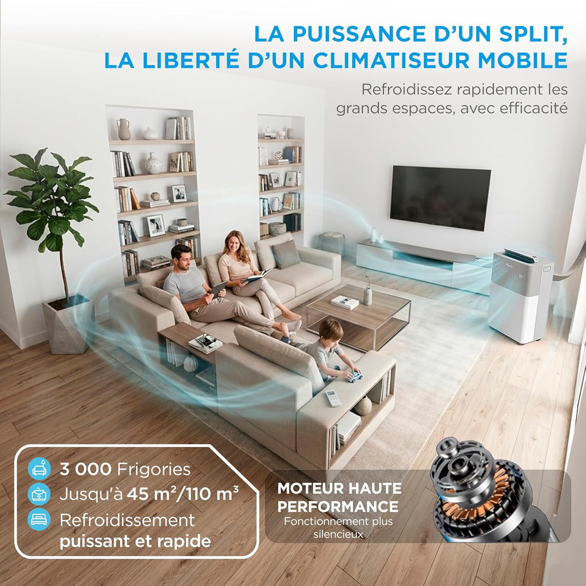 DuoSplit : la puissance d'un split, jusqu'à 45 m²
