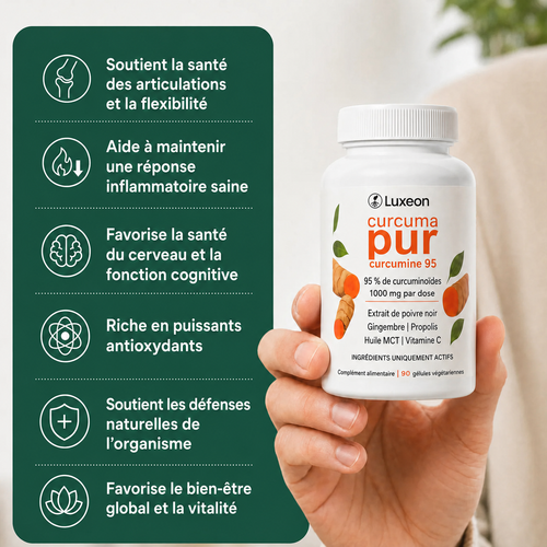 Capsule di curcumina di curcuma (1 000 mg)