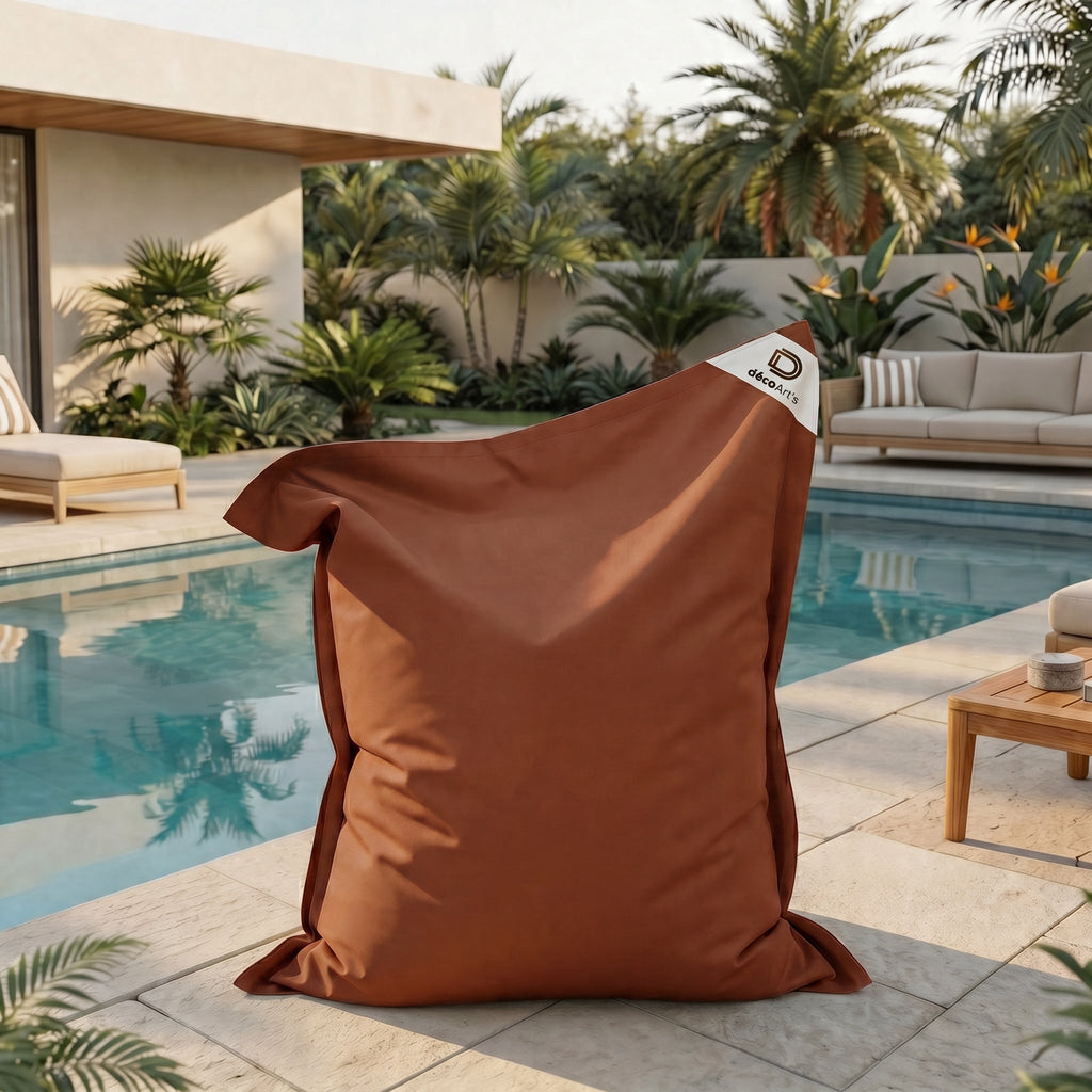 Pouf Géant XXL 180x140 Terracotta