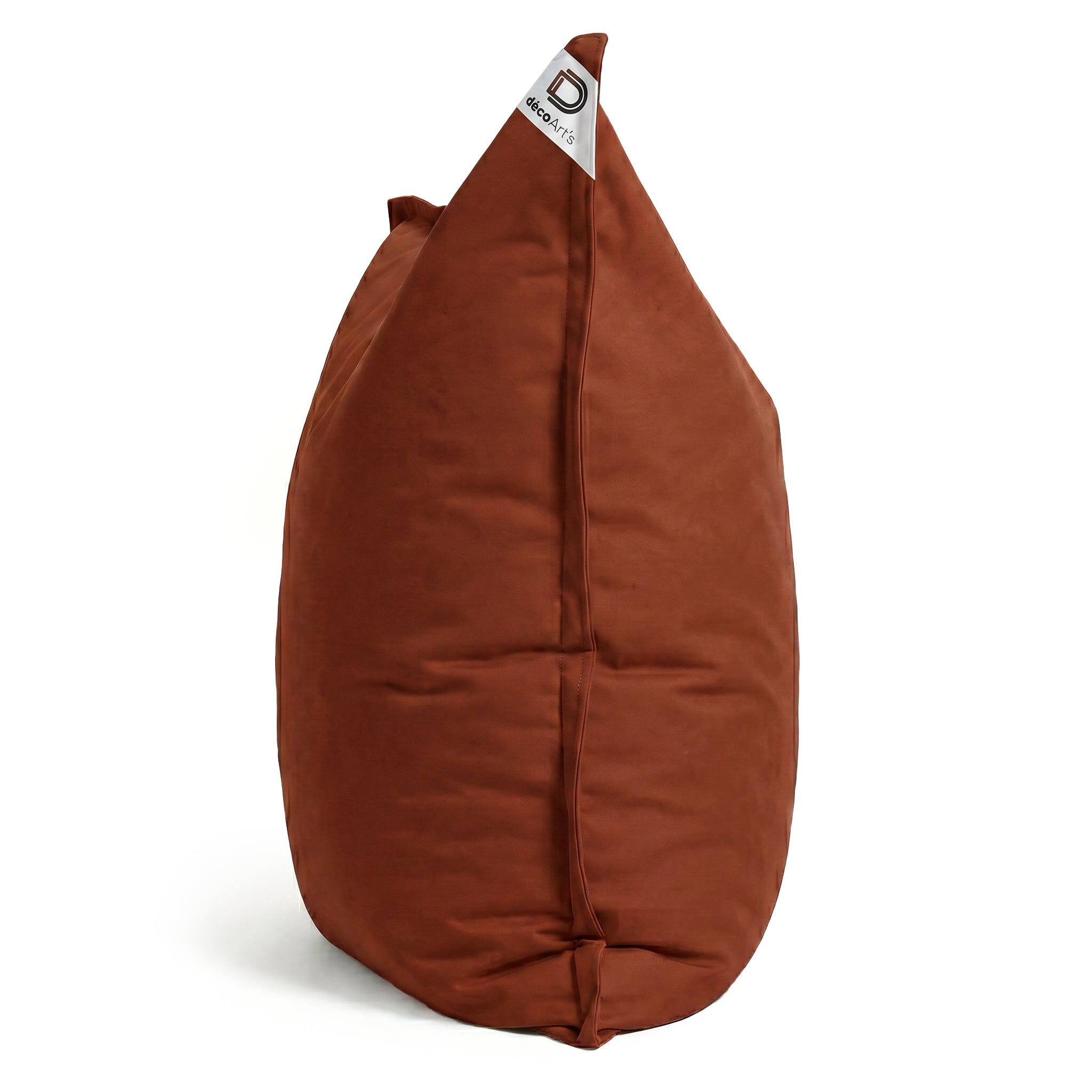 Pouf Géant XXL 180x140 Terracotta - Waterproof & Déhoussable (Mousse)