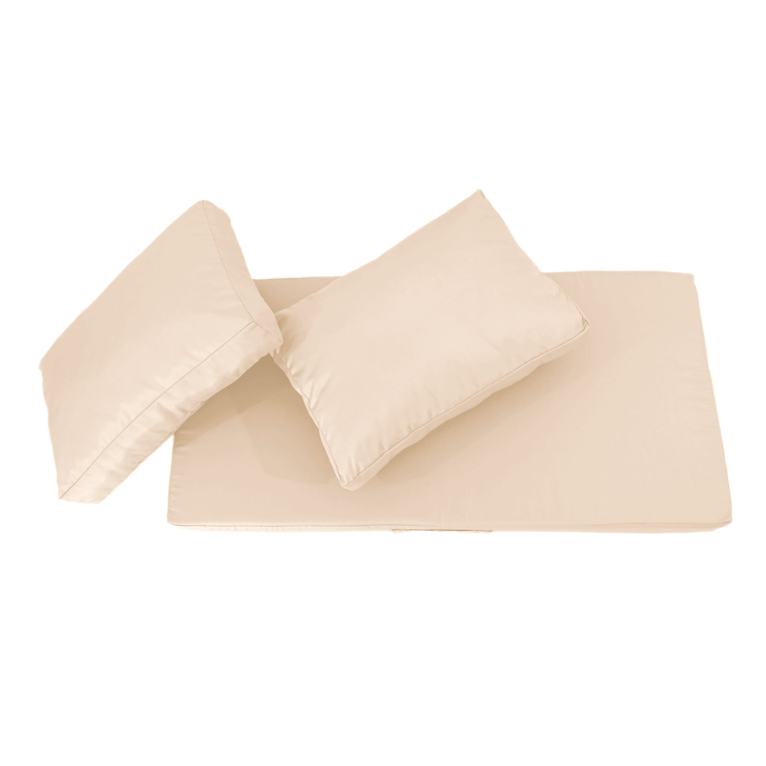 Ensemble Coussins Salon Jardin 120x60 Beige