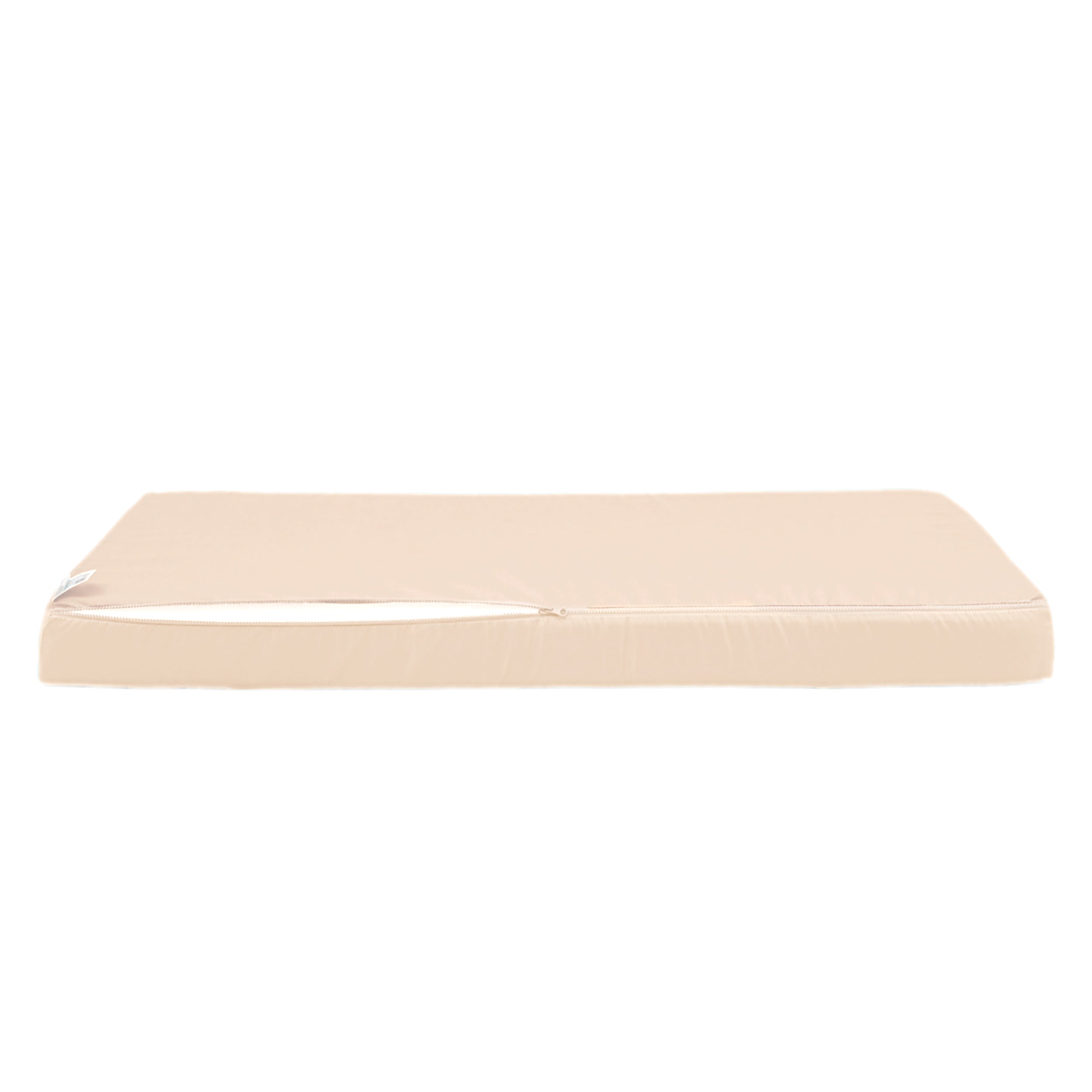 Ensemble Coussins Salon Jardin 120x60 Beige - Déhoussable & Anti-UV (1 Assise + 2 Dossiers)