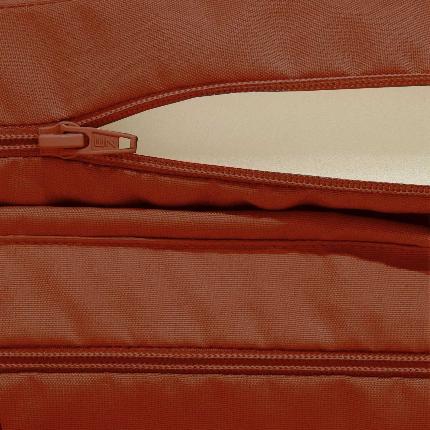 Matelas Bain de Soleil 185x60 Terracotta - Déhoussable & Imperméable (Transat)