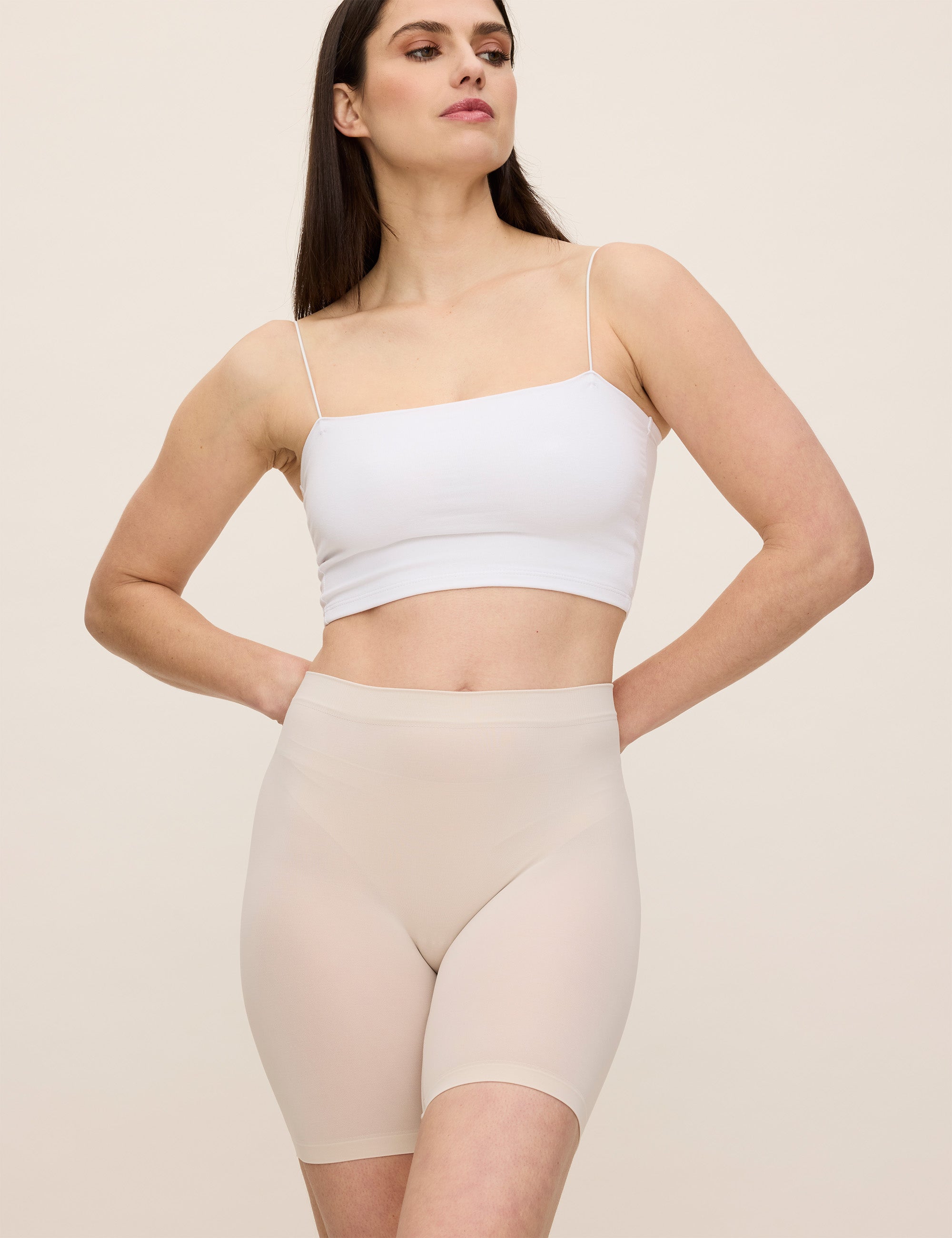 Short Rafraîchissant 5" — Ivoire