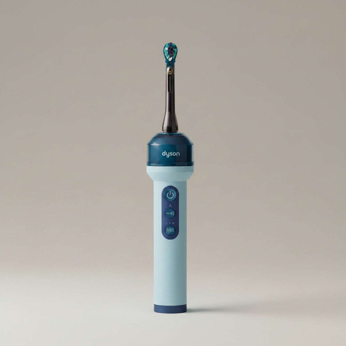 Brosse à dents caméra 3-en-1, coloris bleu