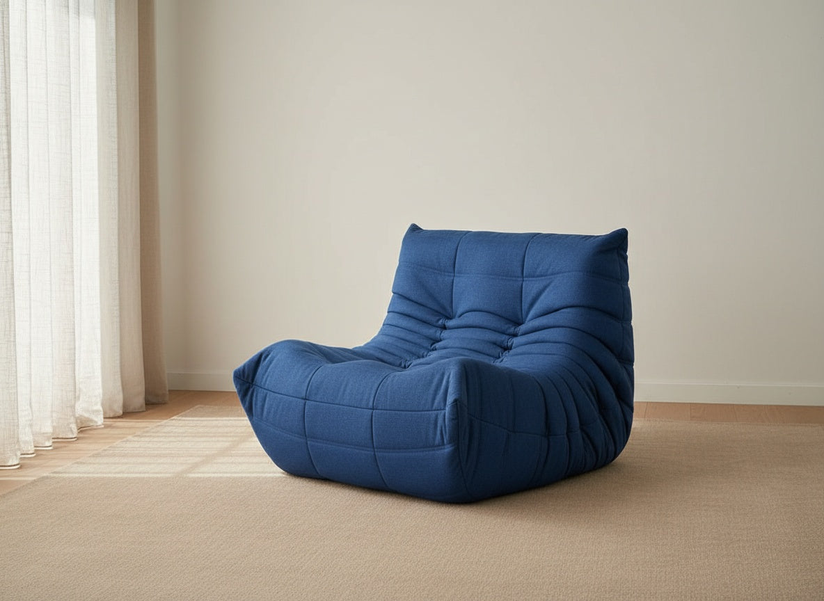 Fauteuil Cocon 1 place bleu