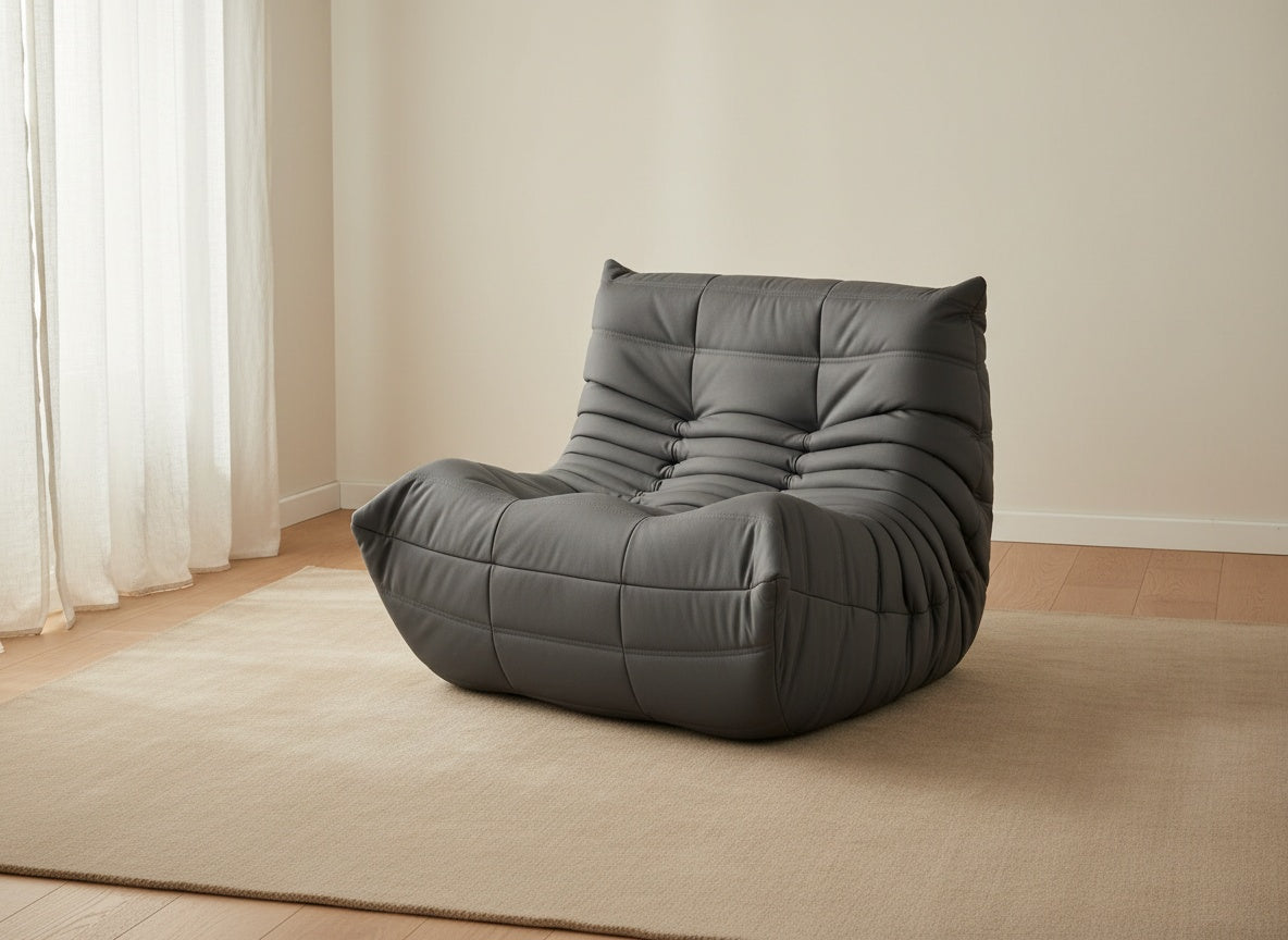 Fauteuil Cocon 1 place gris