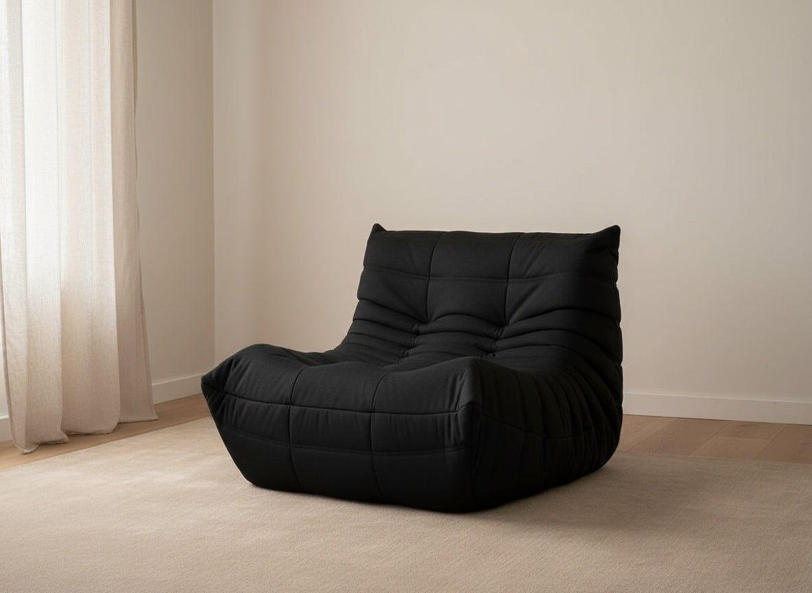 Fauteuil Cocon 1 place noir