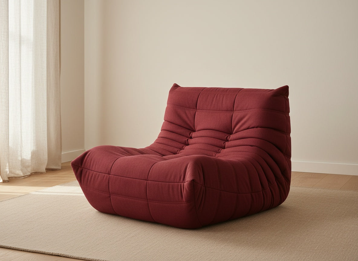 Fauteuil Cocon 1 place rouge