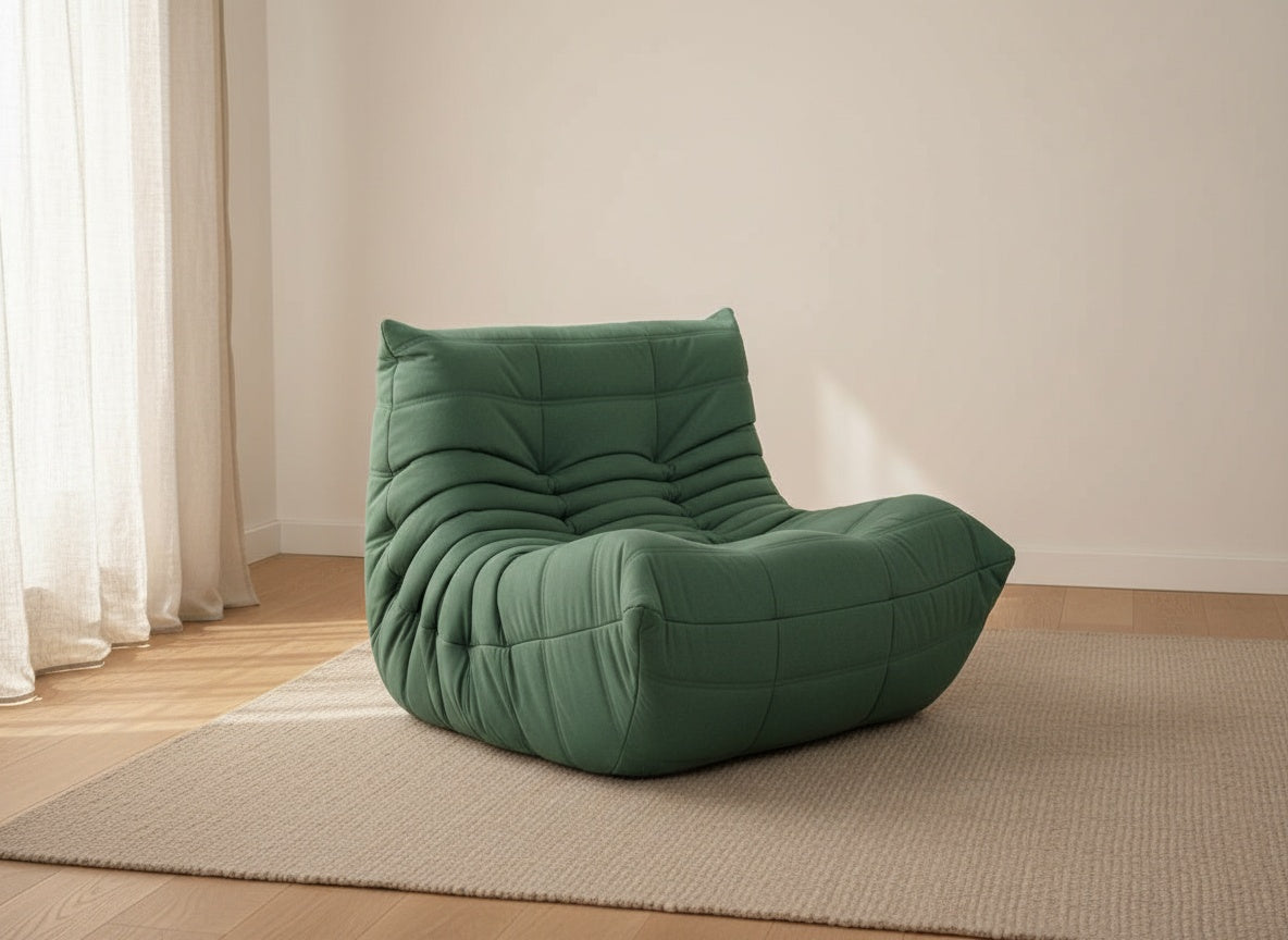 Fauteuil Cocon 1 place vert sauge