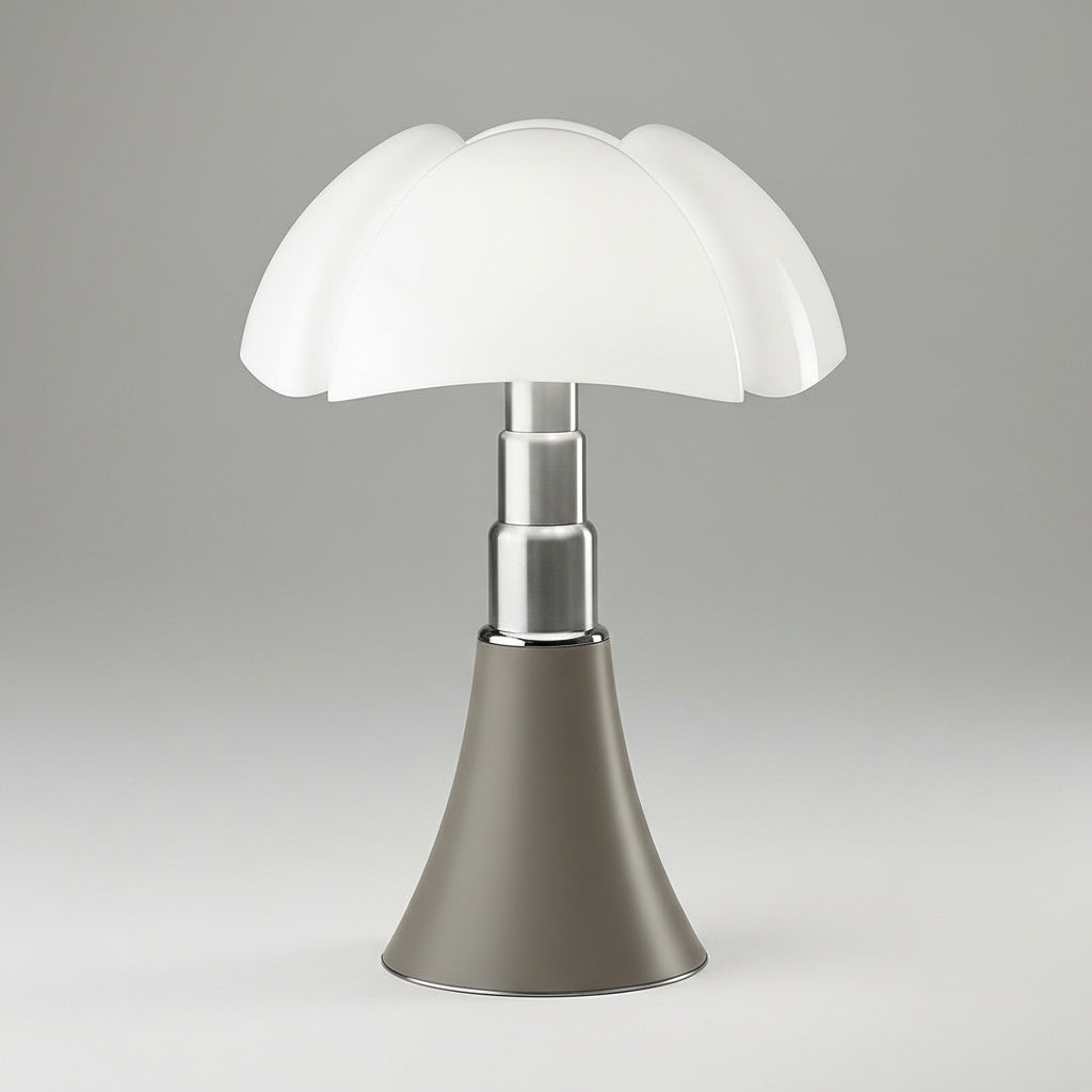 Lampe champignon design coloris Brun, vue studio