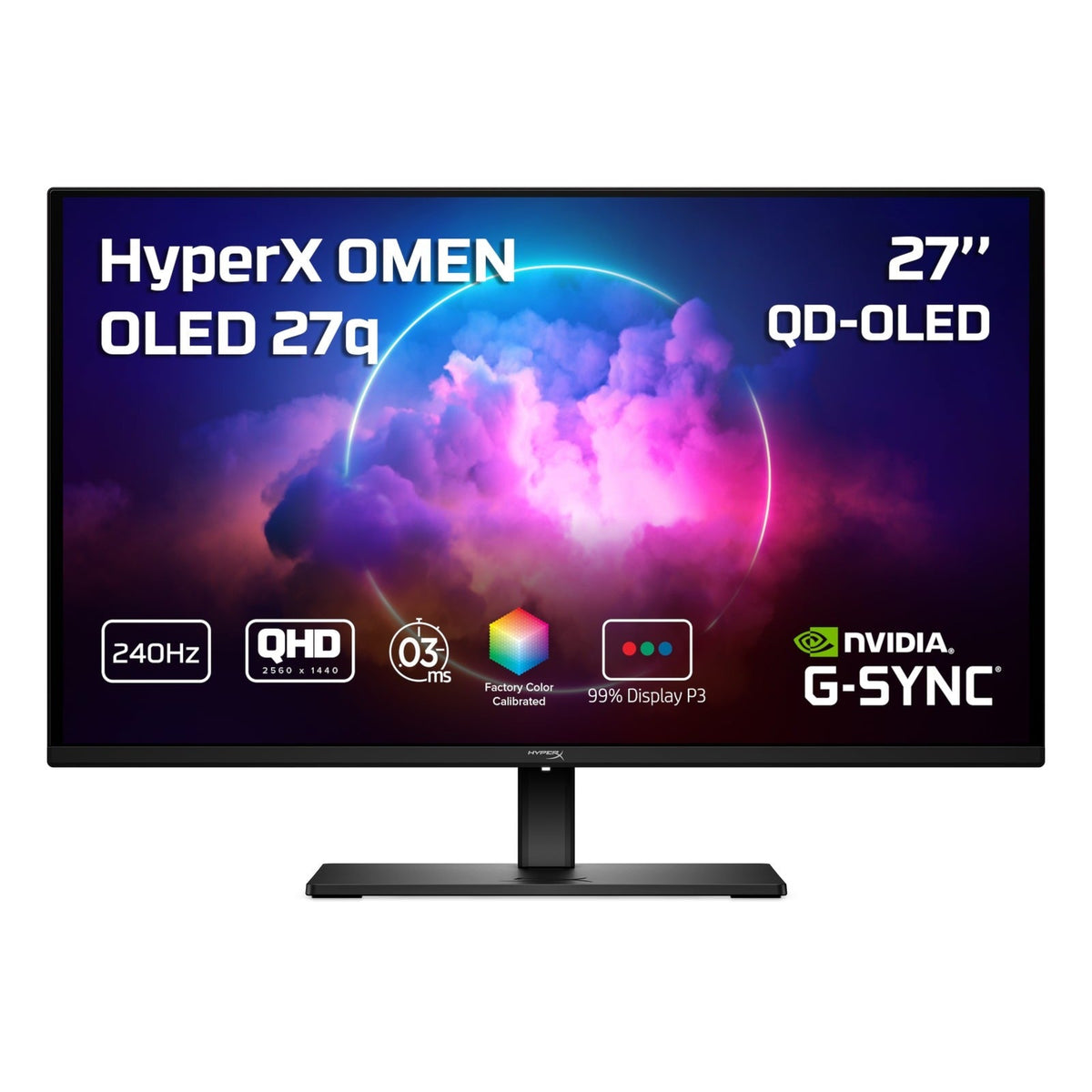 Fiche produit de l'écran gamer OLED Vélocia 27 pouces QHD 240 Hz